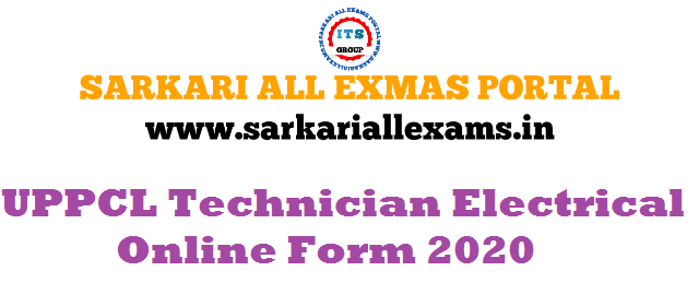 You are currently viewing UPPCL Technician Eletrical Online Form 2020- Competitive Exam