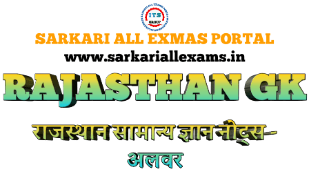 Read more about the article Rajasthan GK for Competitive exams – Rajasthan GK  PDF District wise – 10. Alwar