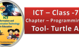 ICT – Class 7th – Turtle Art – Final Step to Make colorful drops