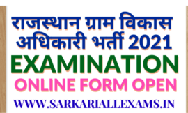 RSMSSB VDO Recruitment 2021