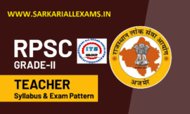 Rajasthan RPSC Senior Teacher Recruitment 2022