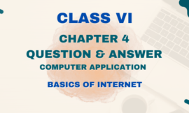 ICT Chapter 4 Basics of Internet – Question and answer